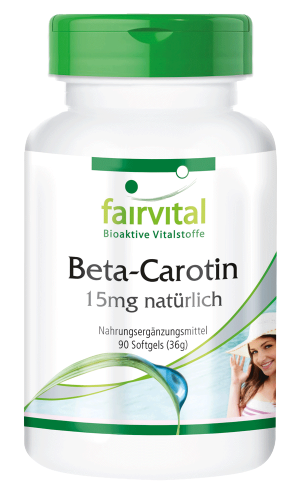 Beta-Carotin (15 mg) 90 Softgels